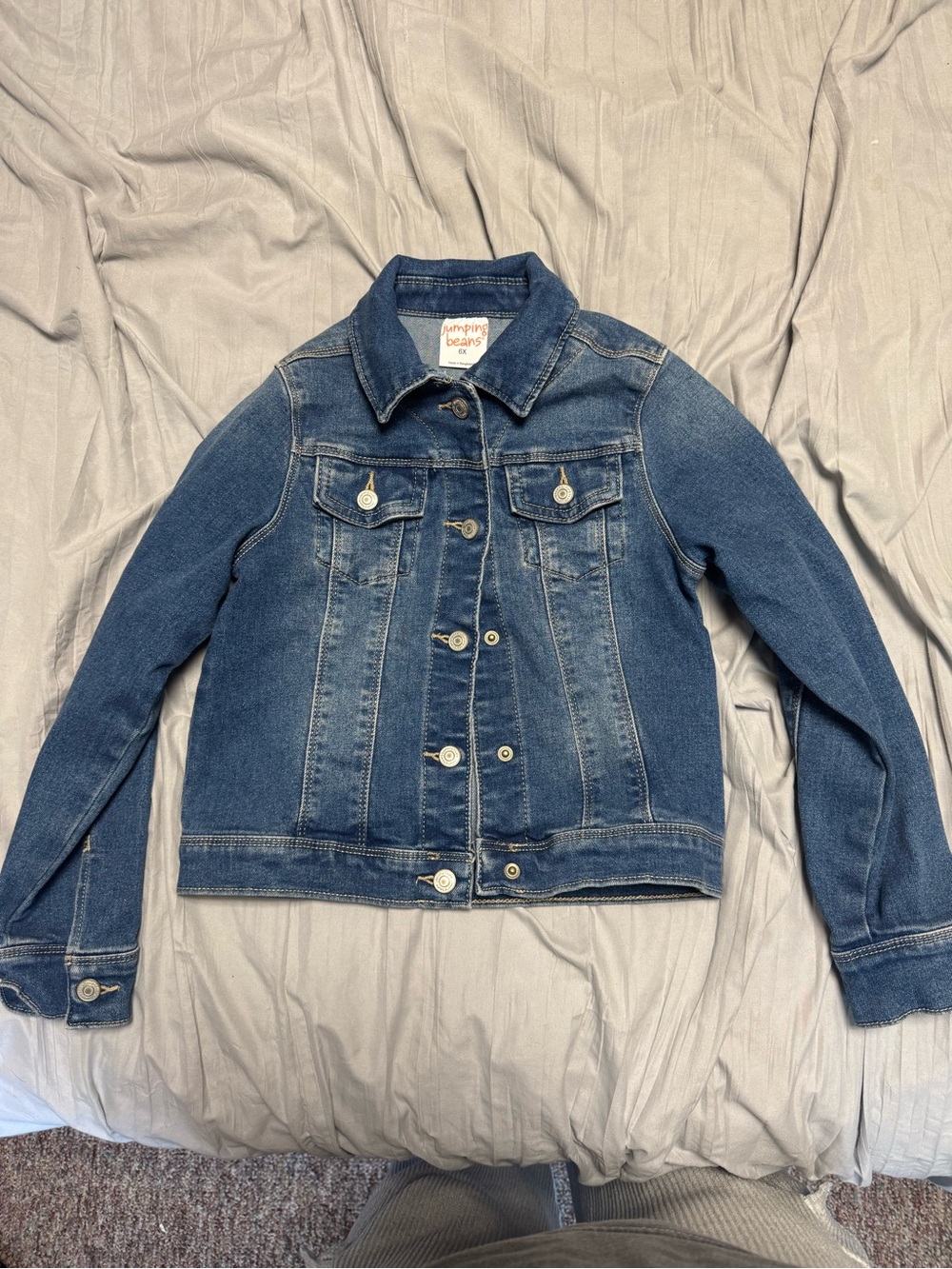 jumping beans Dark Blue Denim Jacket for Kids